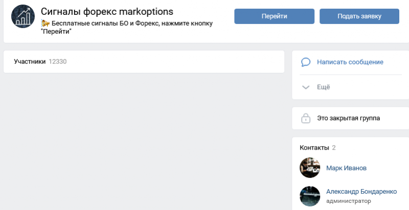 Форекс-сигналы Markoptions: телеграм-канал о криптовалюте и бинарных опционах