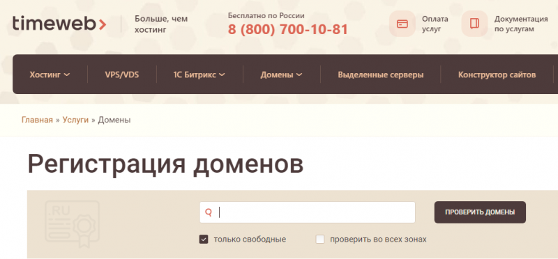 Топ-13 аккредитованных регистраторов доменов в России и за рубежом